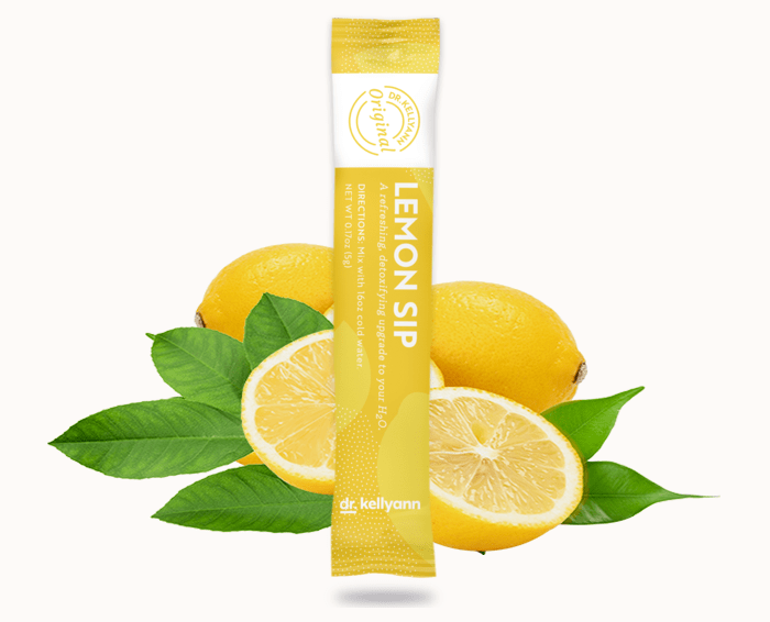 Lemon Sip Lemon powder, Natural flavor, Stevia leaf extract, Melon